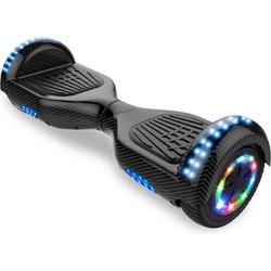   Hoverboard 6.5 Inch | Krachtige Motor | Sier LEDs | Bluetooth Speaker | Koolzwart
